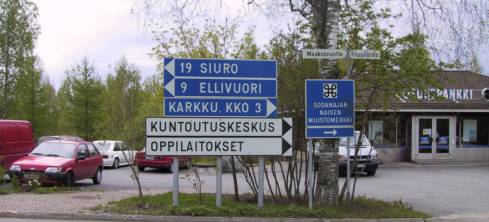 Tässä olet keskuksessa