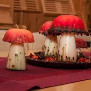 sienet on hienot kynttilänä