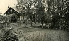 Aluskylän koulu 1950-luvulla