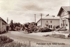 Palvialan kylä 1950-luvulla